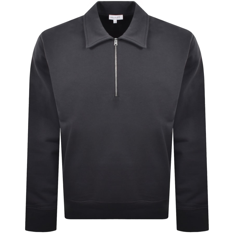 FRAMeWORK HOSE CLOTH スイングトップ Norse Projects Half Zip Sweatshirt Grey | Mainline Menswear x